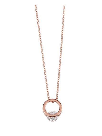 Crystal Circle Pendant